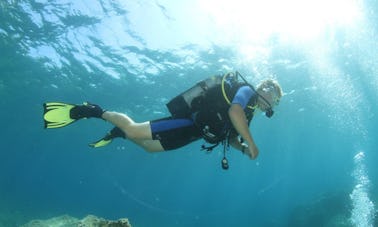 Cursos PADI de buceo y especialidades en Vasilikis