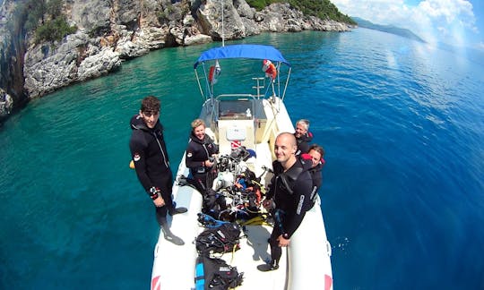 Boat Diving Trips in Vasilikis