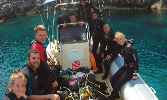 Boat Diving Trips in Vasilikis