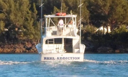 Fishing Charter On 48ft 'Reel Adiction' Yacht In Somerset Village, Bermuda