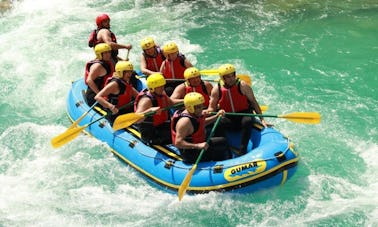 Rafting de longa distância em Bovec