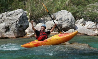 Tour en kayak en Bovec