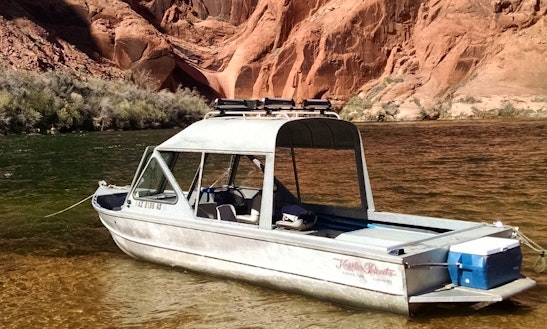 23' Koffler Jet Fishing Boat In Marble Canyon Arizona, United States