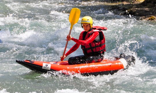 Location et excursions inoubliables en kayak gonflable à Puget-Rostang, France