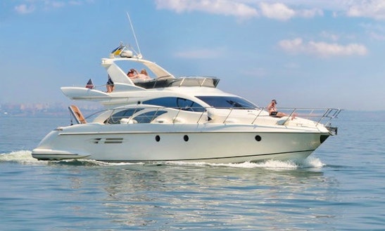 54' Azimut 54 Charter With Captain In Odes'ka City Council