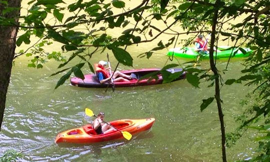 Kayaking Trips to Oxbow Lake in Saint Paul, Virginia