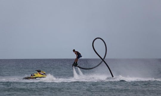 カリアリでのフライボーディング