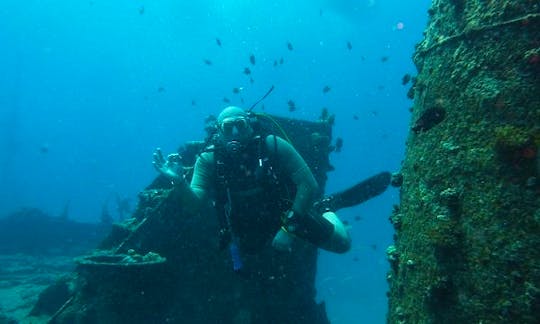 Boat Diving Trips & PADI Courses in Trou-aux-Biches