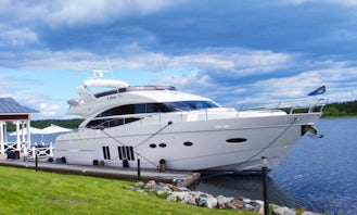 73' Power Mega Yacht Charter in Helsinki, Finland