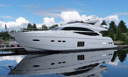 73' Power Mega Yacht Charter in Helsinki, Finland