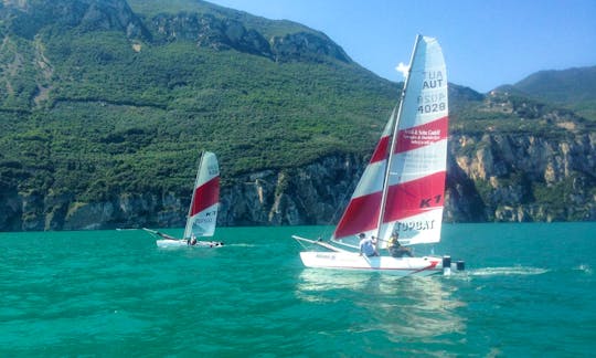 K1 Topcat Catamaran Rental & Sailing Lessons in Limone sul Garda