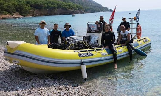RIB Diving Trips in Samos, Greece