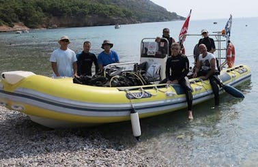 RIB Diving Trips in Samos, Greece