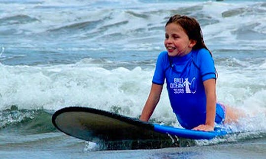 French Speaking Surfing Lessons in Kuta
