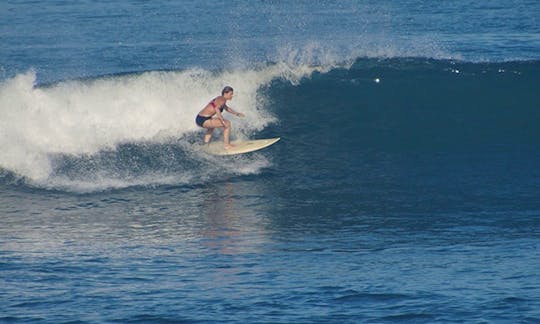 Private Beginner and Intermediate Surf Lessons in Kuta Utara