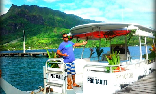 Passeio de barco privado em Moorea