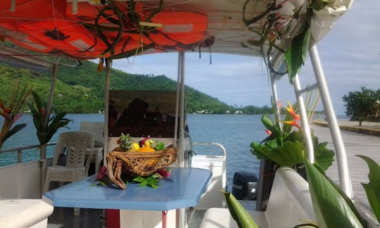 Passeio de barco privado em Moorea