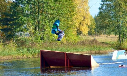 Wakeboarding in Latvia