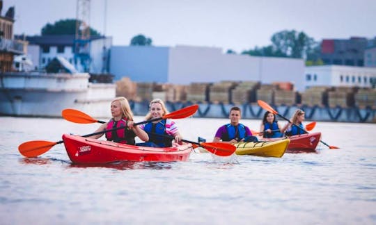 Guided Water Sightseeing Adventure with a Kayak in Rīga, Latvia