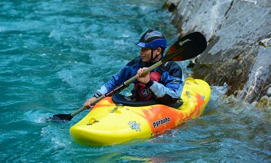 Kayak Trips and School in Kobarid
