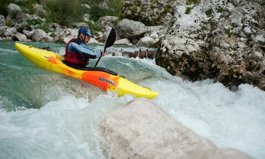 Kayak Trips and School in Kobarid