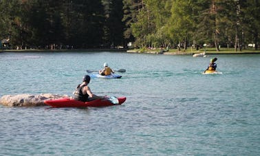 Viagens divertidas de caiaque em Bled