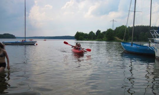 Double Kayak Rental in Parchowo