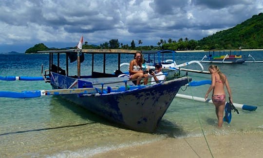 The boat we use to the island