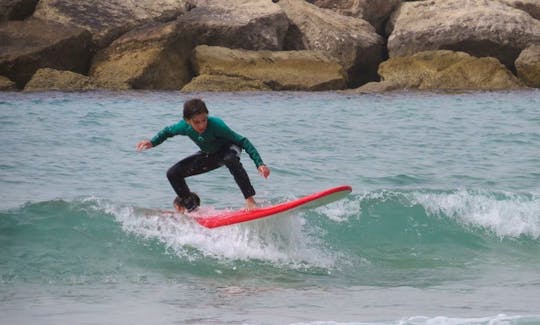 Surfing Lessons in Tel Aviv-Yafo