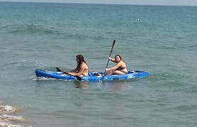 Very Easy to Use Double Kayaks for Rent in Kerkira, Greece