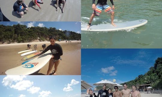 Cours de surf à Pipa Beach, Rio Grande do Norte