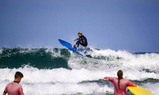 Surfing Lessons in Seignosse, France