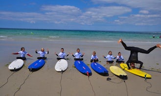 Fun Surf Lessons for all ages with amazing instructors In Penmarch