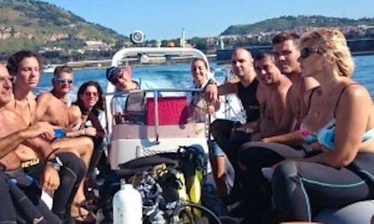 RIB Diving Trips in Pozzuoli, Italy