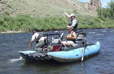Guided River Float Trips On 15' Dinghy In Gunnison, Colorado