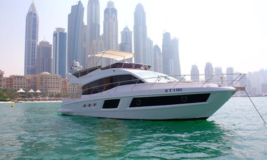 Experience the 48ft Majesty Luxury Yacht In Dubai, UAE