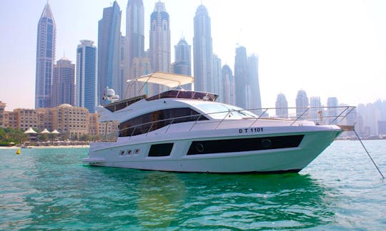 Experience the 48ft Majesty Luxury Yacht In Dubai, UAE