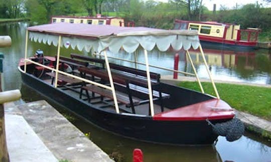 Hire Canal Boat  in Wales. UK