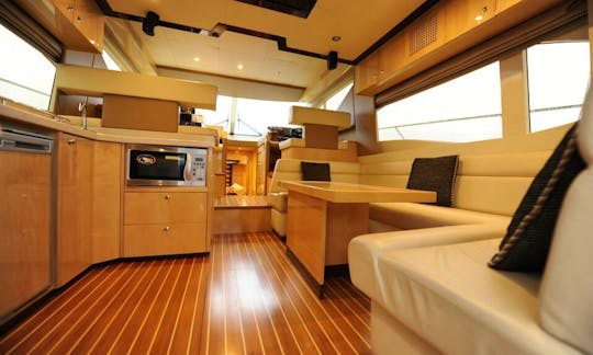 Enjoy Dubai On 44ft Majesty Luxury Motor Yacht Charter