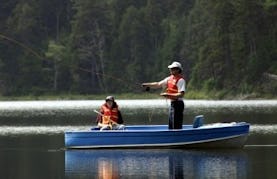 Row Boating in Walton Lake - Canada
