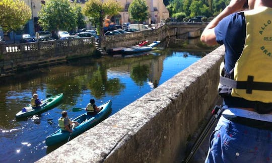 Kayak River Tour and Two-Person Kayak Rental in Brantôme