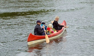 4-Person Canoe Available for Rent in Rīga, Latvia