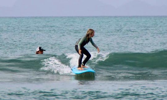 Surfing Lessons in Waipu