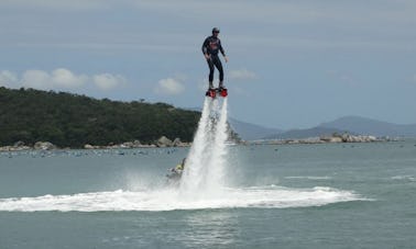 Flyboarding in Florianópolis