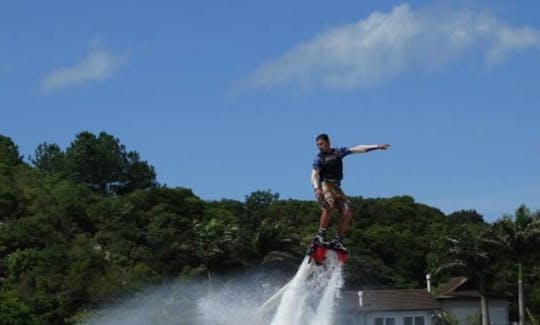 Flyboarding in Florianópolis