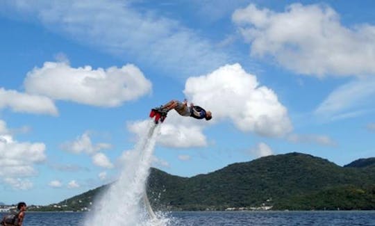 Flyboarding in Florianópolis