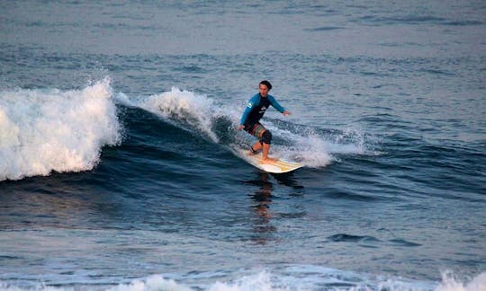 Beginner and Advanced Surf Lessons in Kuta