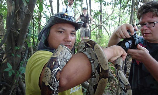 Charte de pêche Bowrider à Manaus