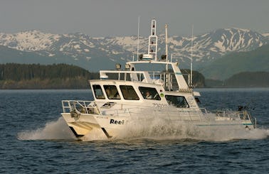 42' Power Catamaran Charter in Ouzinkie, Alaska