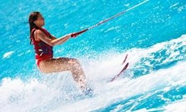 Water Skiing with Professional Instructor in Sant Joan de Labritja, Spain